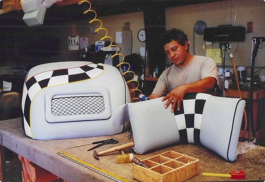 Built by hand